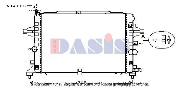 AKS DASIS Radiators, Motora dzesēšanas sistēma 150104N